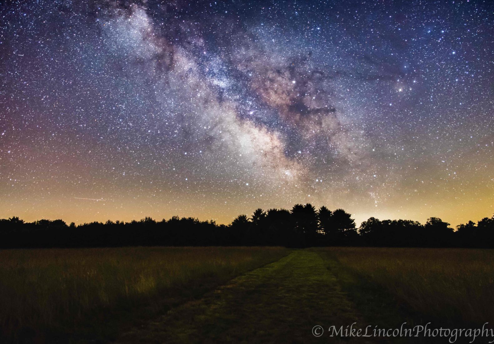Alleghen National Forest Milky Way Wide